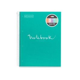 Bloc Miquelrius Emotions Notebook 5 Micro.Tapa Extra A4 120H 90G Horizontal Turquesa (Set de 5) Precio: 35.50000003. SKU: B1AX7CDKNG