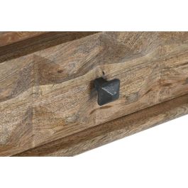 Consola DKD Home Decor Natural Negro Metal Madera de mango