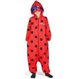 My Other Me Disfraz Ladybug Pijama Mono con Capucha, Peluca y Antifaz para Niñas 4-5 Años 100% Poliéster My Other Me Disfraz Ladybug Pijama Mono con Capucha, Peluca y Antifaz para Niñas 4-5 Años 100% Poliéster