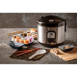 Mesko Olla Arrocera MS 6411 1000W 1.5L Cocina y Mantiene Caliente Tapa Seguridad Base Antideslizante