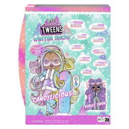 L.O.L. Surprise! Muñeca de nieve de invierno Tweens Candylicious - Edad 4+