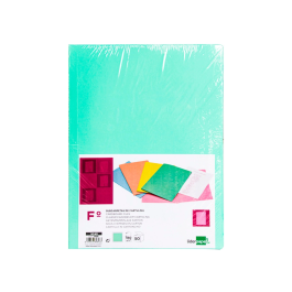 Liderpapel Subcarpeta Folio Verde Pastel 180g/m2