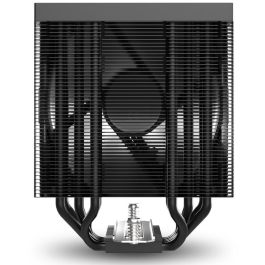 Sharkoon A50 Refrigerador de CPU de Torre Única con Ventilador 120mm, 5 Tubos de Calor, TDP 230W, Negro. Compatible con Zócalos.