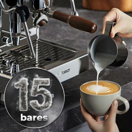 Cecotec Cafetera Express de Brazo Baristeo Iconic 15 bar 2440 W Negro 1,7 L