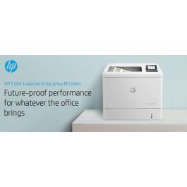 HP Impresora laser color laserJet Enterprise M554dn