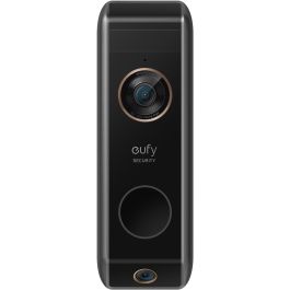 EUFY E8213 Timbre Inalambrico Negro Blanco Dual Motion Detection Hogar 16GB 2560 x 1920 Pixeles