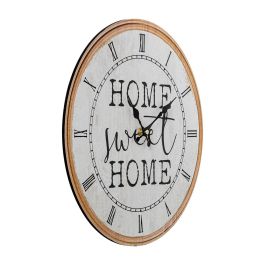 Reloj de Pared Alexandra House Living Multicolor Madera 34 x 4 x 34 cm