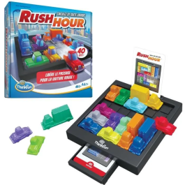 Ravensburger Rush Hou Juego de Lógica Puzzle Atasco 40 Desafíos 4 Jugadores Nivel 1 o Mayores de 8 Años Mixto