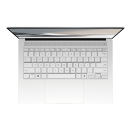 ASUS Zenbook S 14 OLED UX5406SA-PZ131W - Portátil 14" 3K 120Hz, Intel Core Ultra 7 258V, 32GB RAM, 1TB SSD, Arc Graphics 140V, Windows 11 Home, Blanco Escandinavia