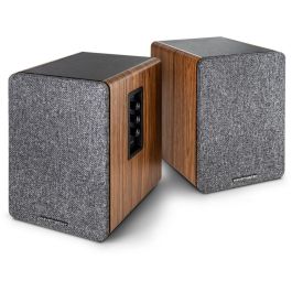 Wavemaster 2.0 Altavoces estéreo Bluetooth de 2 vías 30W para mesa/estante gris/madera Precio: 119.50000051. SKU: B1EDC5GYR8