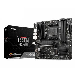 MSI B550M PRO-VDH placa base AMD B550 Zócalo AM4 micro ATX MSI B550M PRO-VDH placa base AMD B550 Zócalo AM4 micro ATX Precio: 110.99000033. SKU: B125RZJAX9