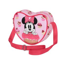 Bolso Corazón Casual Muffin Disney Minnie Mouse Rosa