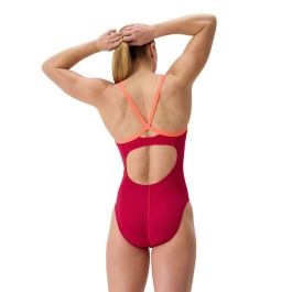 Bañador Mujer Speedo FL Solid Flyback 2.0 Rojo