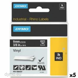 Cinta Dymo ID1-9 Vinilo 5,5 m (5 Unidades)