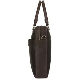 dbramante1928 Maletín ROSENBORG-16IN-HUNTER DARK para portátil de hasta 16" en cuero de grano entero, Unisex, Marrón