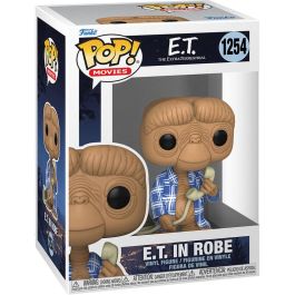 Funko 40th E.T in Robe Figura POP E.T El Extraterrestre de Vinilo de 9cm en Caja Regalo