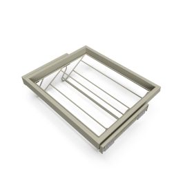 Emuca Kit de zapatero metálico y bastidor de guías con cierre suave para armario, regulable, módulo 600mm, Gris piedra Emuca Kit de zapatero metálico y bastidor de guías con cierre suave para armario, regulable, módulo 600mm, Gris piedra Precio: 101.50000058. SKU: B1F2MJ2D32