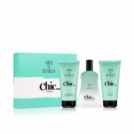 Aire Sevilla CHIC... ESTUCHE Set Regalo Mujer Eau de Toilette 150ml + Loción Corporal 100ml + Gel de Ducha 100ml Precio: 11.88999966. SKU: B1F5ATZV4H