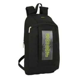 Mochila Infantil Safta Surf Mini Negro (22 x 39 x 10 cm) Mochila Infantil Safta Surf Mini Negro (22 x 39 x 10 cm)