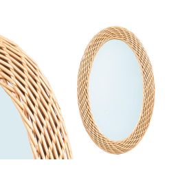 Espejo Borde Rattan Ovalado Pequeño Giftdecor 50x3x31cm (Set de 8) Precio: 91.13236. SKU: B193B2M7ZE