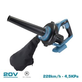 Aspirador soplador 20 v (sin batería ni cargador)