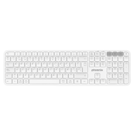 Phoenix technologies Teclado Inalambrico Multidispositivo K300 Bluetooth 2.4GHz Windows MacOS iOS 3 Dispositivos Inalambricos Conexiones Bluetooth Precio: 24.50000014. SKU: B179P3A942