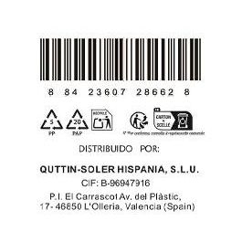 Quttin Cuchillo de Cocina Kasual 15 cm (24 Unidades)