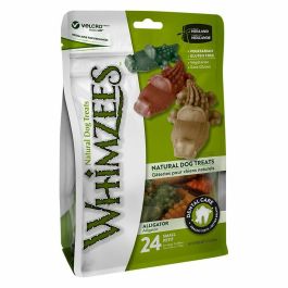 Whimzees Alligator S - Snack Dental para Perros, 24 Unidades Precio: 9.8899999. SKU: B1HTWELX47