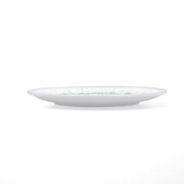Bidasoa Plato Llano Porcelana Kai Hydrozero Blanco 27 cm (6 Unidades) Apto Lavavajillas, Microondas, Resistente a Rayaduras