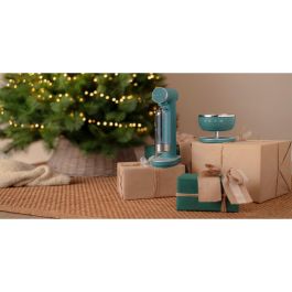 Smeg KSC01EGMWW Báscula de cocina electrónica, 5 kg, 1 g, Verde claro, Acero inoxidable, Aluminio, Plástico, Encimera