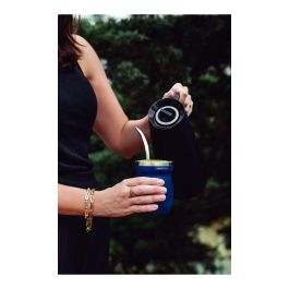 Tramontina Jarra Térmica Exata Negra 1 L Polipropileno Interior Cristal