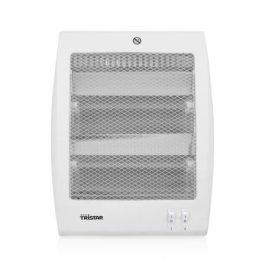 Tristar Calefactor Eléctrico KA-5127 800W Portátil Ideal para Camping y Caravanas con Doble Ajuste de Calor y Protección Antivuelco