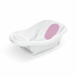 Ingenuity ING00129144171387 Bañera Deluxe Rosa con Hamaca para Bebé, de 0 a 3 años