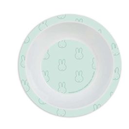 Set De Platos Cubiertos Y Vaso Safta Miffy Menta 260x260x90 mm Set De Platos Cubiertos Y Vaso Safta Miffy Menta 260x260x90 mm