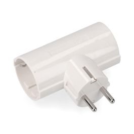 Edm Adaptador Doble 2p+t 16a 250v~ Blanco Precio: 2.8900003. SKU: S7900587