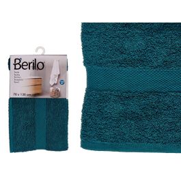Toalla Lisa 70X130 Color Azul Petroleo Berilo (12 Unidades) Precio: 62.89999991. SKU: B1FLNCWWQ3