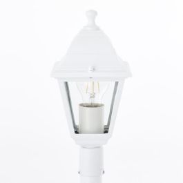 Lámpara de la lámpara exterior brillante Nissie Blanc E27 - 60W Lámpara de la lámpara exterior brillante Nissie Blanc E27 - 60W