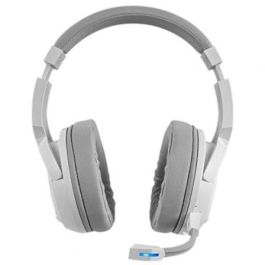Auriculares Gaming Inalámbricos con Micrófono Mars Gaming MHW100/ Jack 3.5/ Blancos Auriculares Gaming Inalámbricos con Micrófono Mars Gaming MHW100/ Jack 3.5/ Blancos