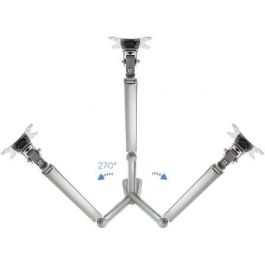 Soporte de Mesa para Monitor TooQ DB3032TNR-S/ Giratorio/ Inclinable/ hasta 9kg Soporte de Mesa para Monitor TooQ DB3032TNR-S/ Giratorio/ Inclinable/ hasta 9kg