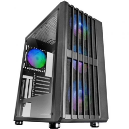 Mars Gaming Caja Gaming Semitorre MC-VAULT, con 4 Ventiladores ARGB y Ventana Cristal Templado, ATX, MicroATX, Mini-ITX, Espacio Gráfica 358mm Precio: 59.69000059. SKU: B1GATZABQW
