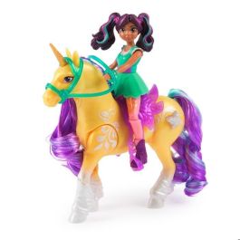 Spin Master 6072482: Muñeca Ava con Unicornio y Luces, 7 Puntos de Articulación