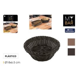 Cesta Pan Redonda Pp 18X6.5Cm My Bar (18 Unidades)