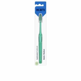 Kin Cepillo de Dientes KIN CEPILLO Medio, Filamentos Dureza Media, Cabezal Triangular, Mango Anatómico y Capuchón 1 ud Precio: 2.78999985. SKU: B1BJ3FDG84