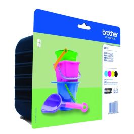 Brother LC221VAL - Cartuchos de Tinta Original Multipack 4 Colores (Negro/Amarillo) para DCP-J562DW / MFC-J480DW / 680DW / 880DW Precio: 48.59000025. SKU: S8402000