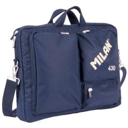 Milan 430 Maletín Portátil 17" Azul, Acolchado con Forro Aterciopelado, 3 Bolsillos, Tejido Ripstop Ultra Resistente, Correa y Asas Precio: 17.5000001. SKU: B17D8E2CQR
