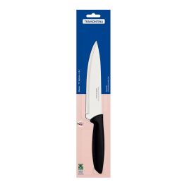 Cuchillo chef 7" plenus negro tramontina