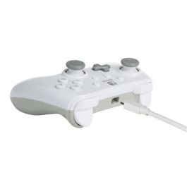 Mando con Cable PowerA para Nintendo Switch - Blanco Mate, Licencia Oficial, Diseño Ergonómico, Ref: 1517033-01 Mando con Cable PowerA para Nintendo Switch - Blanco Mate, Licencia Oficial, Diseño Ergonómico, Ref: 1517033-01