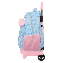 Mochila Escolar con Ruedas Frozen Ice magic Azul 33 x 45 x 22 cm