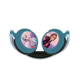 Lexibook Auriculares para Niños Frozen Queen of Snow, Ajustables y Plegables