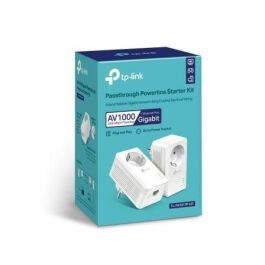 Adaptador Powerline TP-Link TL-PA7017P KIT AV1000 1000Mbps/ Alcance 300m/ Pack de 2 Adaptador Powerline TP-Link TL-PA7017P KIT AV1000 1000Mbps/ Alcance 300m/ Pack de 2